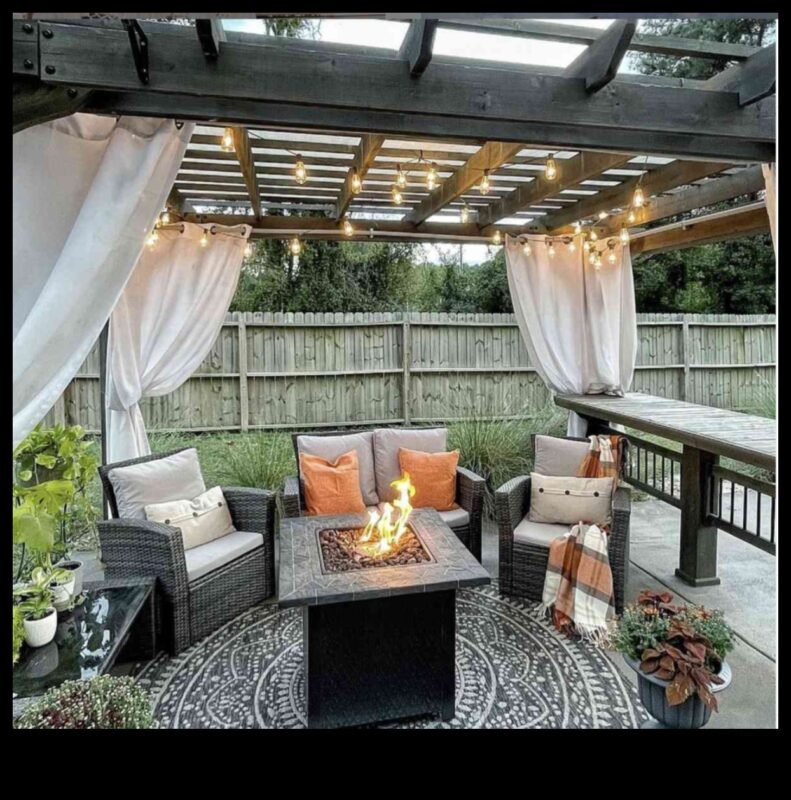 Sfaturi pentru decorarea spațiului dvs. de pergolă în aer liber