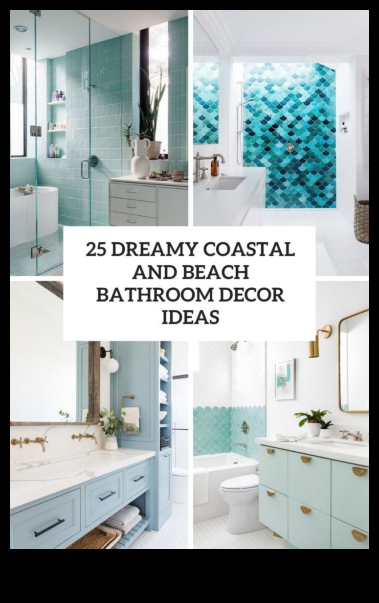 Decorarea băii de coastă pentru o experiență asemănătoare unui spa