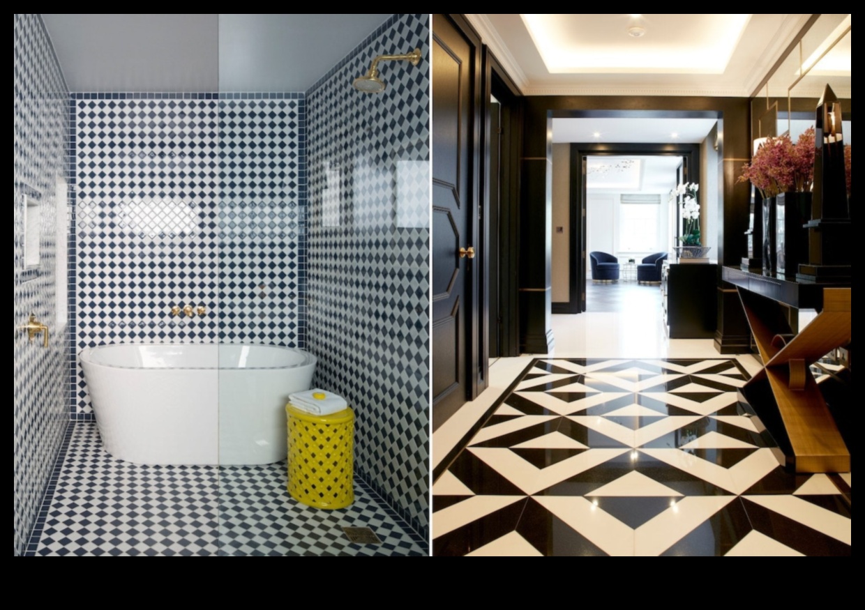 Modele geometrice O interpretare modernă a designului interior 5 Modele geometrice în designul interior modern