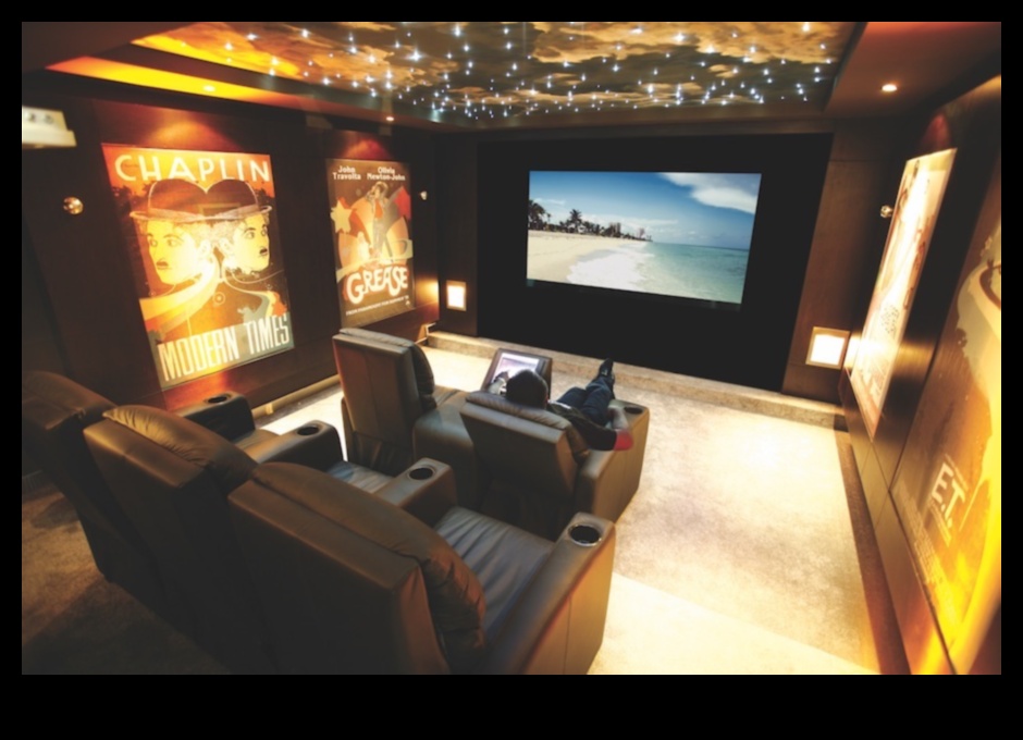 Cum să creezi un home theater elegant