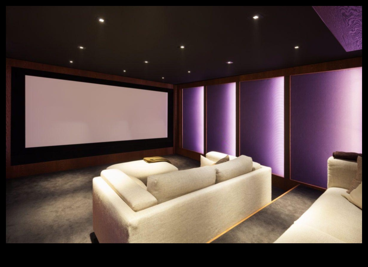 Cum să creezi un home theater elegant