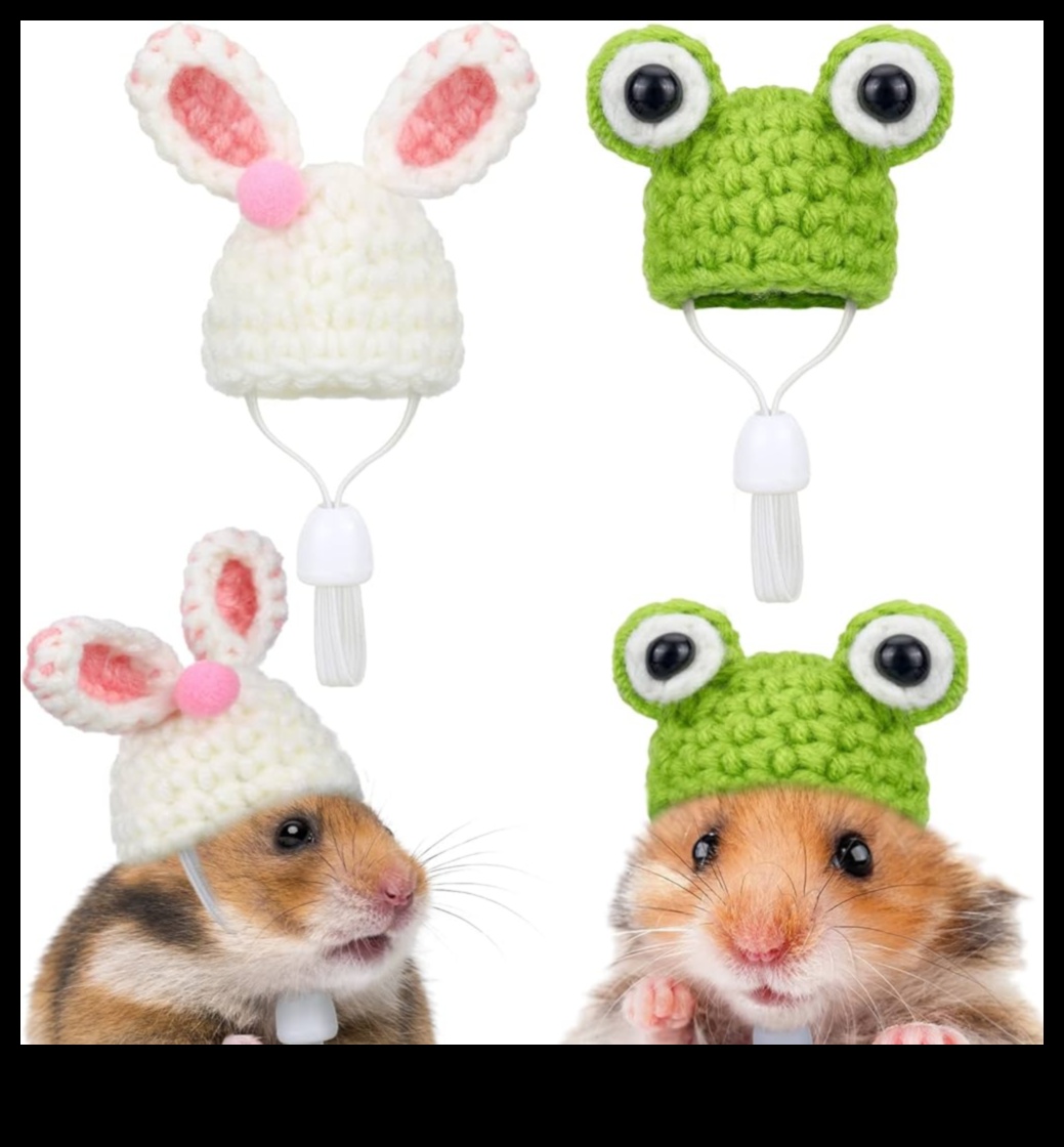 Repere ale hamsterilor Continuare: Extinderea garderobei pline de farmec a micului rozător