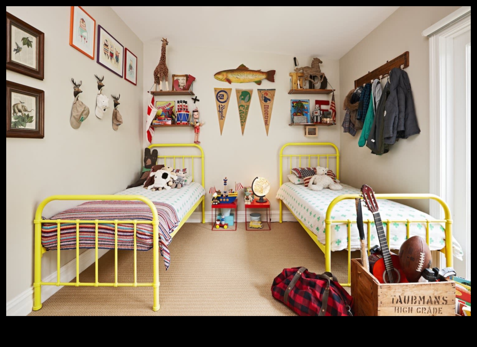 5 moduri de a decora o cameră comună pentru copii 2 Sfaturi pentru decorarea unei camere comune pentru copii