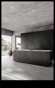 Cum să încorporezi betonul în designul bucătăriei industriale chic pentru o notă modernă?