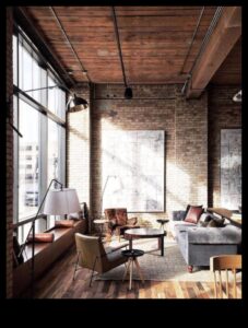 Cum pot implementa Decor Industrial Chic într-o cameră de zi mică?