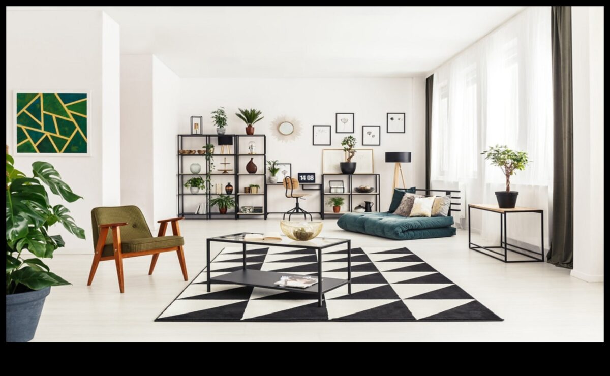 Modele geometrice în designul interior modern